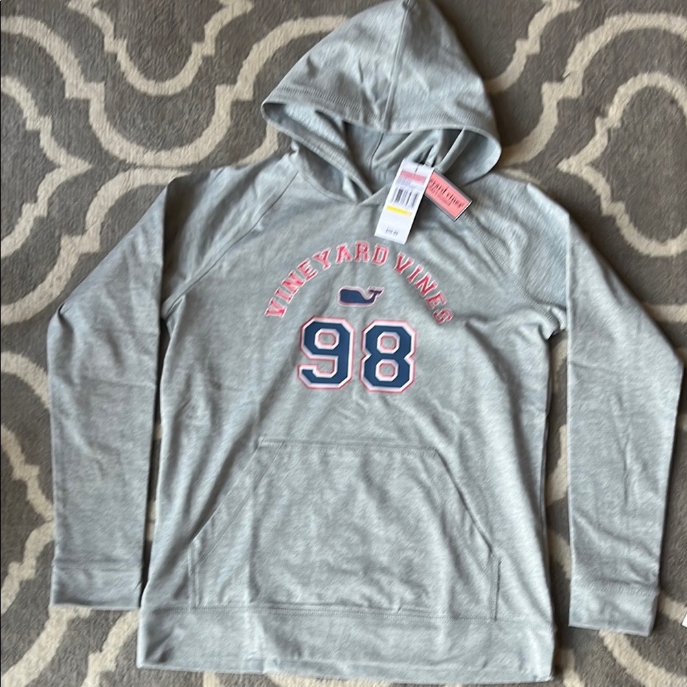 Vineyard Vines Gray Hoodie (12-14Y)
